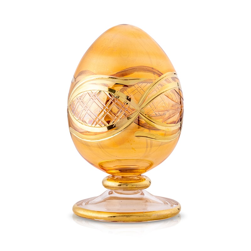 Egyptian Glass Eggs (Yellow)